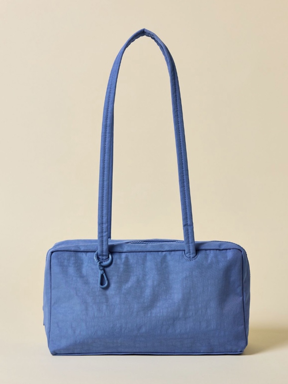 BAGGU Nylon Bowler Bag In Steel Blue